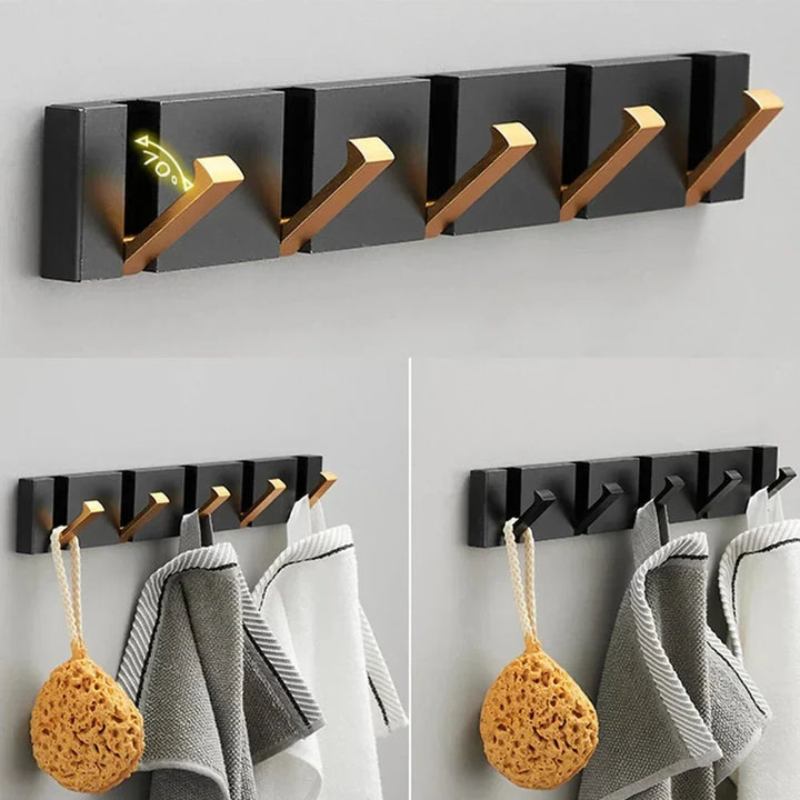 Stylish Foldable Wall Hook for Space-Saving Organization