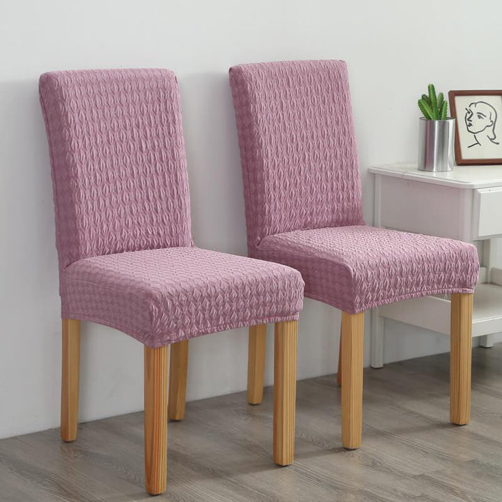 Stretch Removable Jacquard Chair Slipcover - Slipcover - Khaki - Seravelle Home