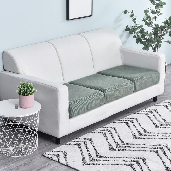 Stretch Sofa Cushion Cover - Cushion Cover - Green - Seravelle Home