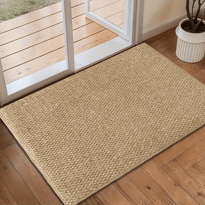 Structured Doormat with Non - Slip Design and Low Profile - Doormat - 50x80 cm - Seravelle Home