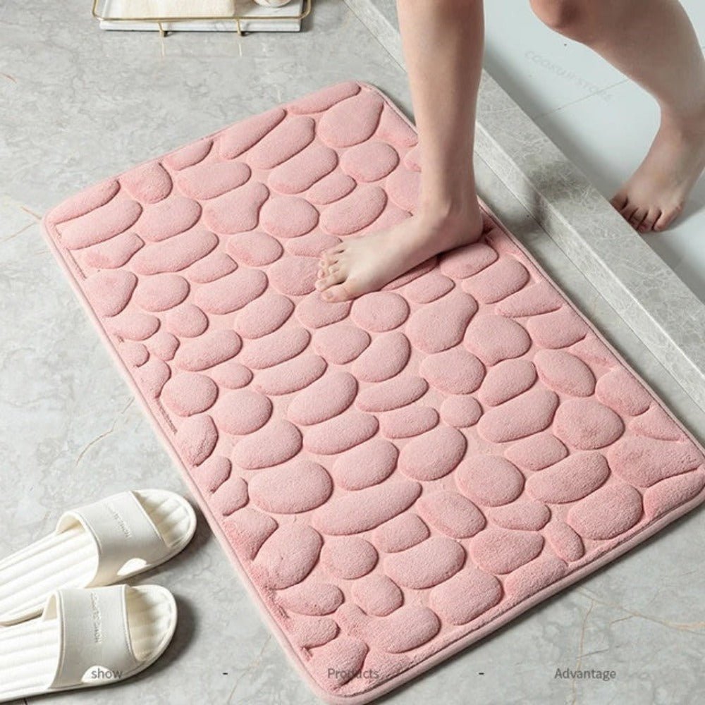 Ultra-Soft Bath Mat with Quick-Drying Absorbency