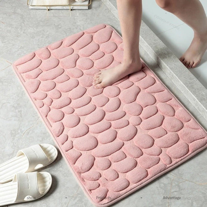 Ultra-Soft Bath Mat with Quick-Drying Absorbency
