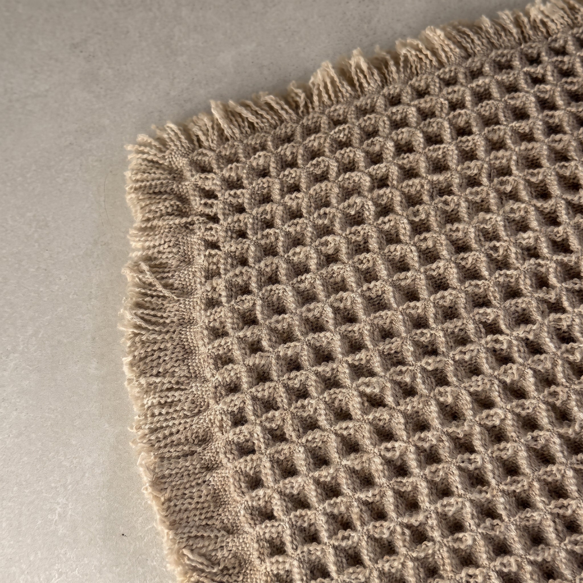 Washable Bathroom Rug with Waffle Design - Washable Rug - Brown - Seravelle Home